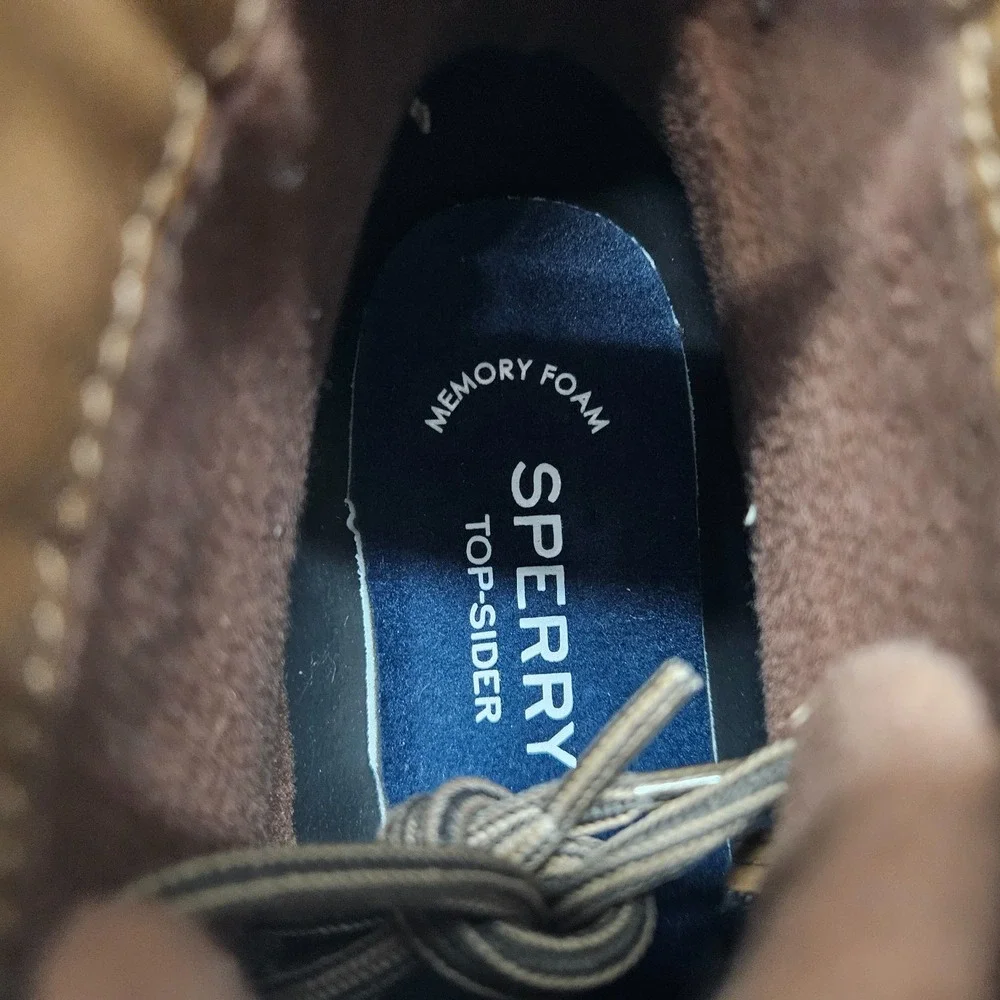 Sperry Brewster Duck‎ Boots STS22783 Brown Black Men's Size 9.5
